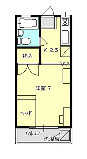 メゾンシーマ【1階】の間取り