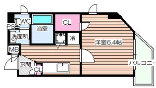 ルミエール加島【3階】の間取り