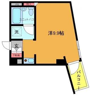ウィン船橋【2階】の間取り