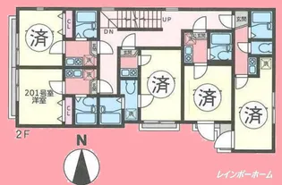 J・P亀戸【2階】の間取り