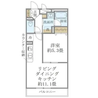 キャナルステージ【1階】の間取り