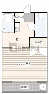 ファミールS東棟【2階】の間取り
