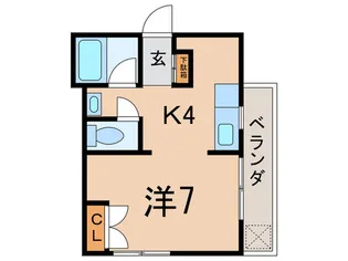 ドルチェやの【1階】の間取り
