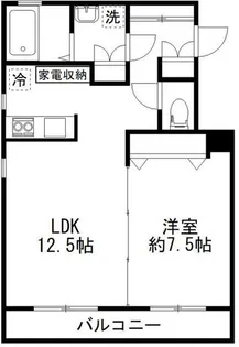 東京都大田区西馬込2【マンション】の間取り