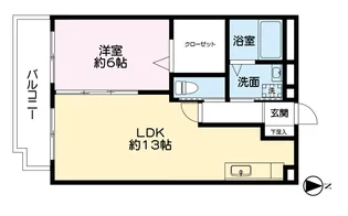 プロムナード【3階】の間取り