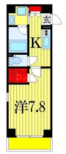 千葉県船橋市本町4【マンション】の間取り
