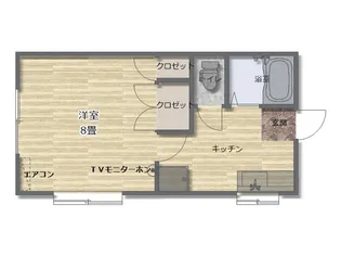 パストラルI【2階】の間取り