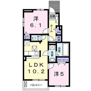 インテグラルSDJ【1階】の間取り