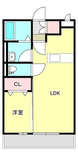 グリーンコート【3階】の間取り
