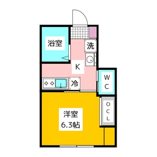 Agreable【1階】の間取り