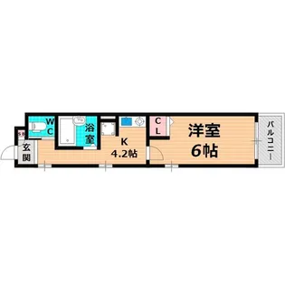 アリエスかまくら【2階】の間取り