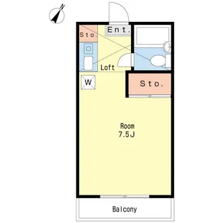 ピースヒルズ【1階】の間取り