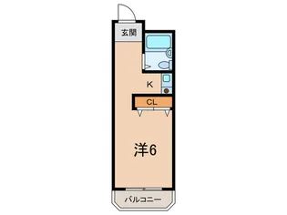 サンマリン名谷【3階】の間取り