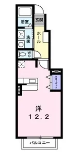 ラフィーネ【1階】の間取り