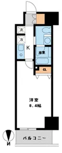 ウィルテラス千葉中央【12階】の間取り