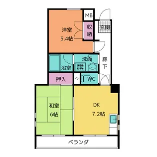 BellRoad【2階】の間取り