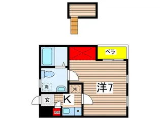ウェリナ吹上【1階】の間取り