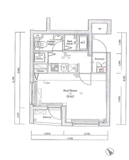 ヴォーガコルテ世田谷代田【1階】の間取り