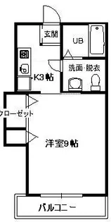 エヌソレイユ【1階】の間取り