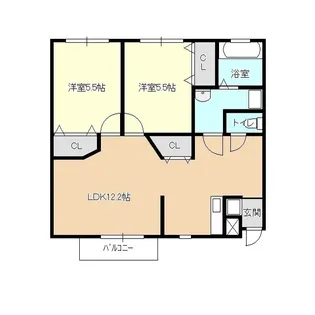 太郎の壱【2階】の間取り