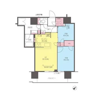 NAGOYA the TOWER(ナゴヤザタワー)【17階】の間取り