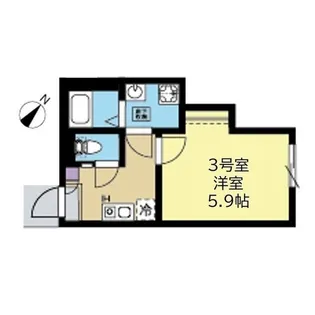 サナブルーム妙蓮寺【2階】の間取り