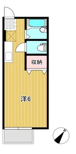 ペガサスハイツ【2階】の間取り