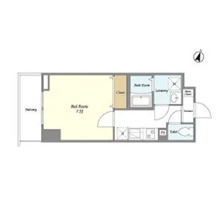 LIBR GRANT 大宮【15階】の間取り