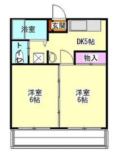 塚田ハイツ【3階】の間取り