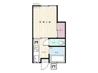 第1元町コーポ【1階】の間取り