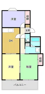 プレンティ96【1階】の間取り