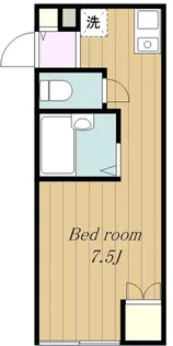 キャッスルハイツ【2階】の間取り