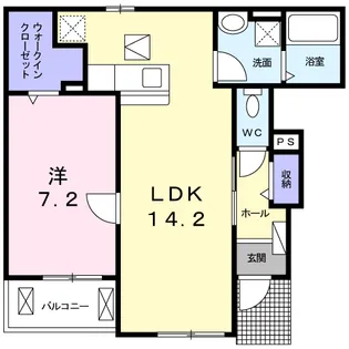 グランドI【1階】の間取り