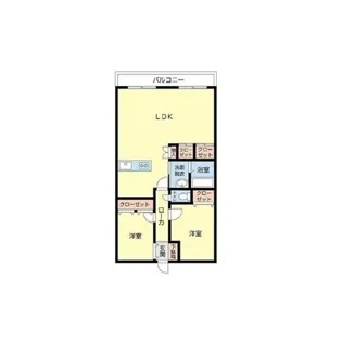 メイフェア【2階】の間取り