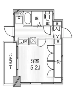 スペーシア高円寺I【9階】の間取り
