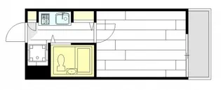 山根ビル柳が丘【4階】の間取り