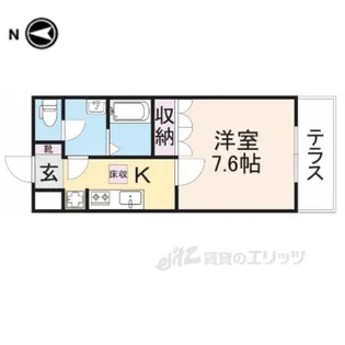 アーバンハイツ真美【1階】の間取り