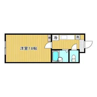桑島ビルB棟【2階】の間取り