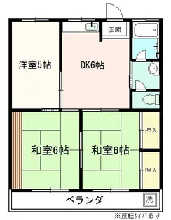 コーポスギヤマ【1階】の間取り