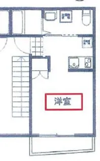ウエストガーデン上十条【2階】の間取り
