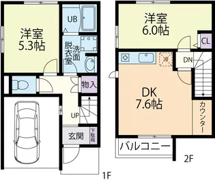Gentry III番館の間取り