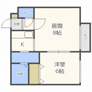 エクセレント本郷【2階】の間取り