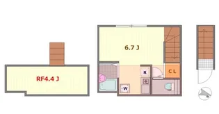 YUKIドミール新小岩【2階】の間取り