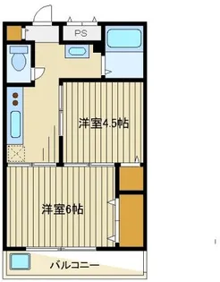 ゴールド18【2階】の間取り