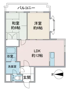 アールスコート白金【3階】の間取り