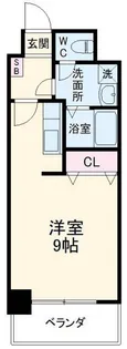 レジデンス新瀬戸【6階】の間取り