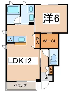 シャーメゾンアヴァンスXV【1階】の間取り