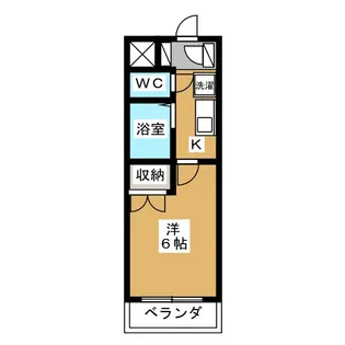 パトビア【1階】の間取り