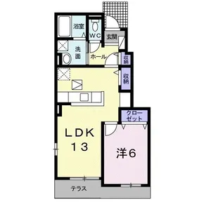 フォルシュ・ヴェーラ【1階】の間取り