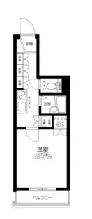 ルーブル都立家政【4階】の間取り